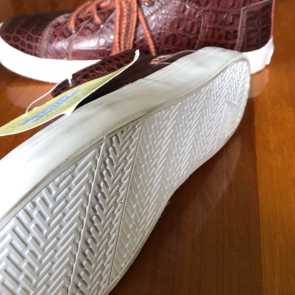 Toms Croc Embossed Camila High Sneakers - Picture 4 of 5